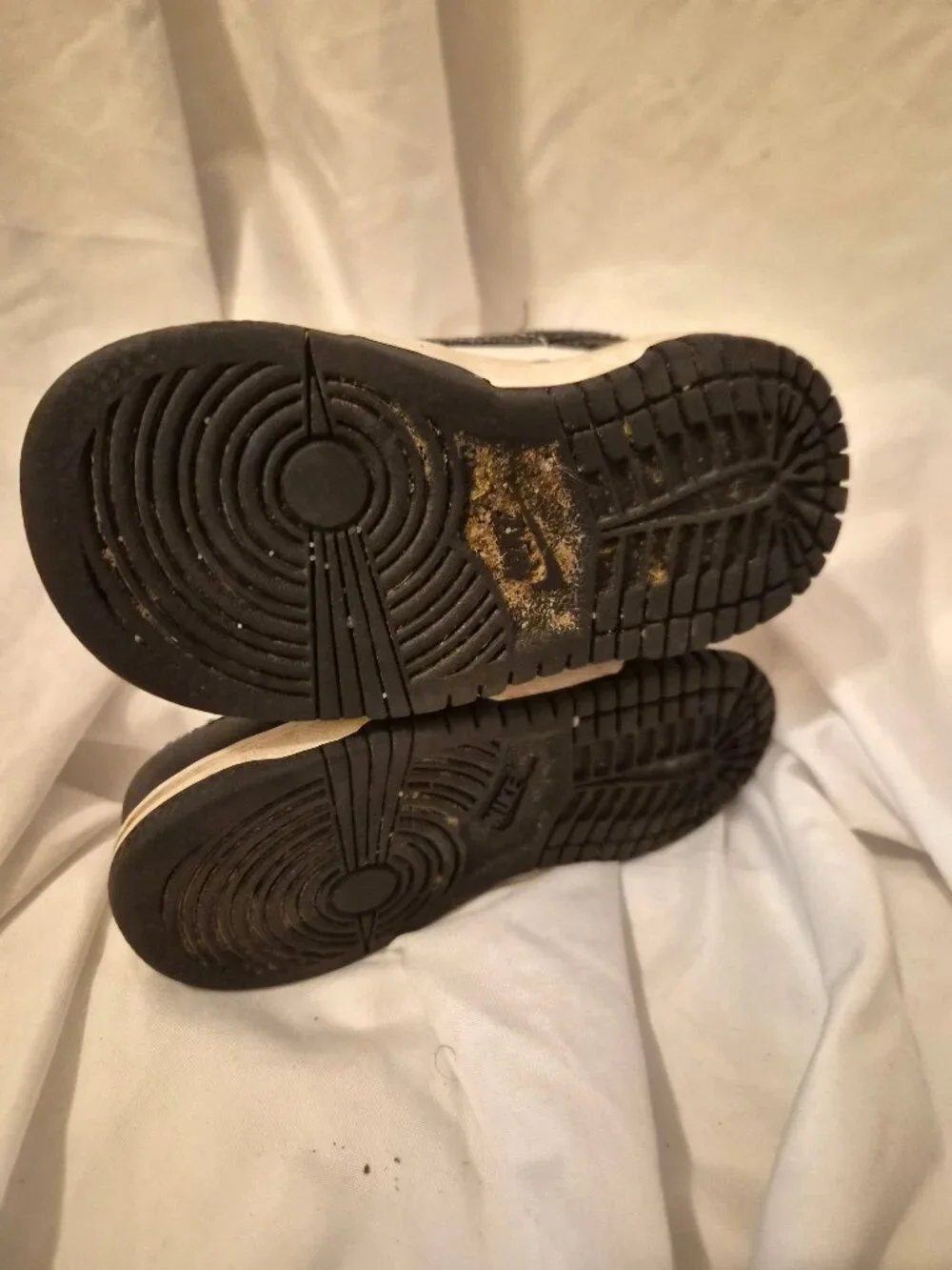 Nike Dunk Low Panda Toddler Shoes Size 5C Black White Leather Classic Sneakers